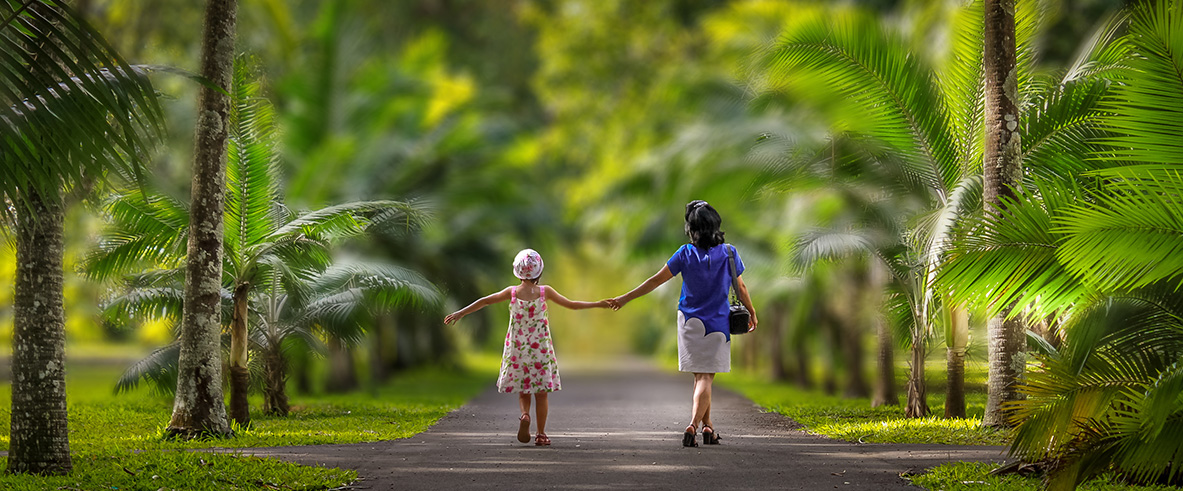 Mauritius Ferien mit Kindern Kinder Strasse Mauritius