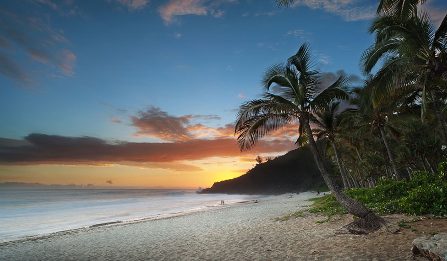 Sonnenuntergang La Réunion