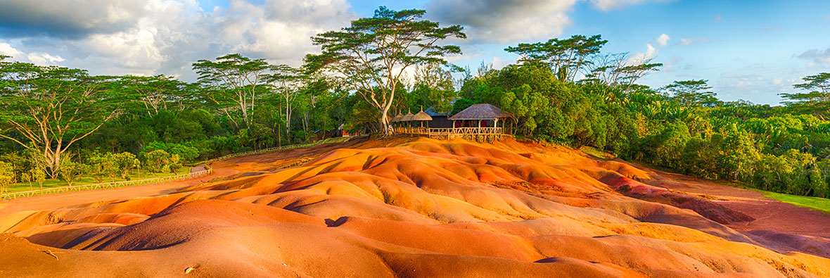 Chamarel die siebenfarbige Erde von Mauritius